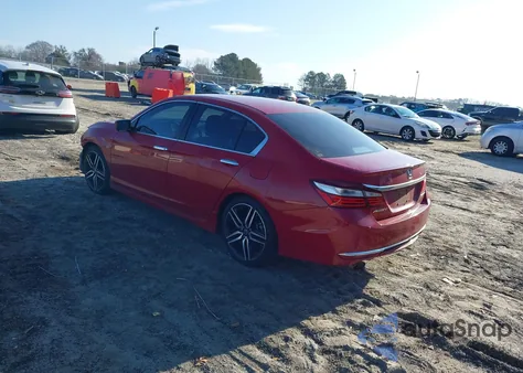 2017 Honda Accord Sport из США, поврежденный, VIN 1HGCR2F50HA047893